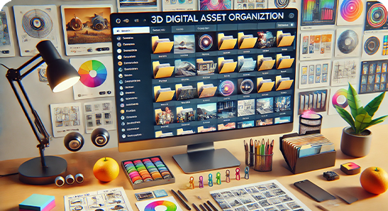 3D ASSET ORGANIZATION